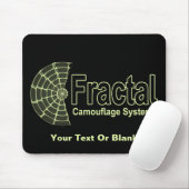 Fraktal Camouflage Systems Logo Mousepad (Mit Mouse)