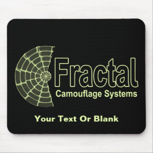 Fraktal Camouflage Systems Logo Mousepad