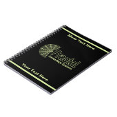 Fraktal Camouflage Systems Logo Notizblock (Linke Seite)