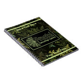 Fraktal Camouflage Systems Logo Notizblock (Rechte Seite)