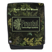 Fraktal Camouflage Systems Logo Rucksack (Vorderseite)