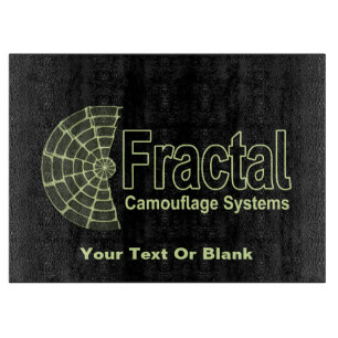 Fraktal Camouflage Systems Logo Schneidebrett