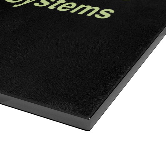 Fraktal Camouflage Systems Logo Schneidebrett (Ecke)