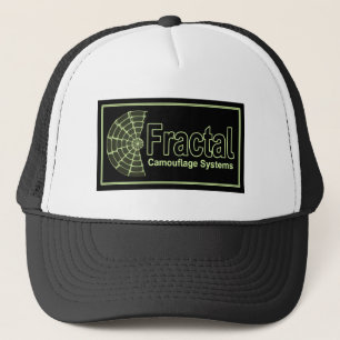 Fraktal Camouflage Systems Logo Truckerkappe