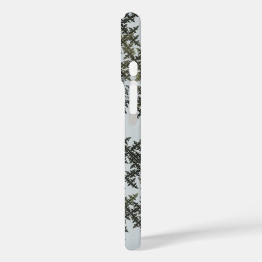 Fraktal Camouflage - Winter Case-Mate iPhone Hülle (Rückseite / Links)