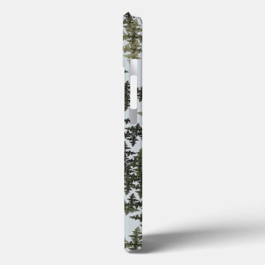 Fraktal Camouflage - Winter Case-Mate iPhone Hülle (Rückseite / Links)