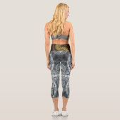 Fraktal Capri Leggings (Rückseite)