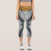 Fraktal Capri Leggings (Vorderseite)