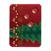 Fraktal Celebration Christmas Flexible Magnet (Vertikal)