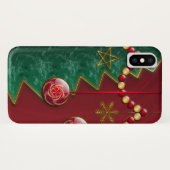 Fraktal Celebration Christmas iPhone Case-Mate Hülle (Rückseite (Horizontal))