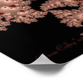 Fraktal Chantilly Splendor Poster (Ecke)