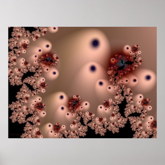 Fraktal Chantilly Splendor Poster (Vorne)