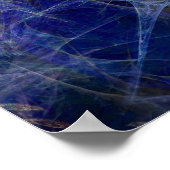 Fraktal Chaos Poster (Ecke)