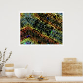 Fraktal City Poster (Küche)