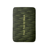 Fraktal Conifer Forest Badematte (Vorderseite Vertikal)