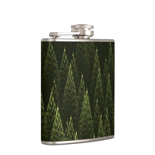 Fraktal Conifer Forest Flachmann (Rechts)