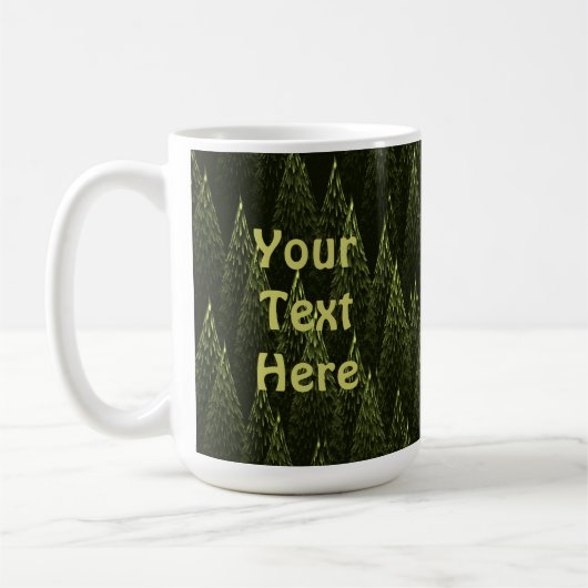 Fraktal Conifer Forest Kaffeetasse (Links)