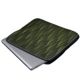 Fraktal Conifer Forest Laptopschutzhülle (Vorne Knopf)