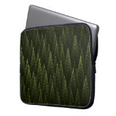 Fraktal Conifer Forest Laptopschutzhülle (Vorderseite Links)
