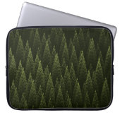Fraktal Conifer Forest Laptopschutzhülle (Vorderseite)