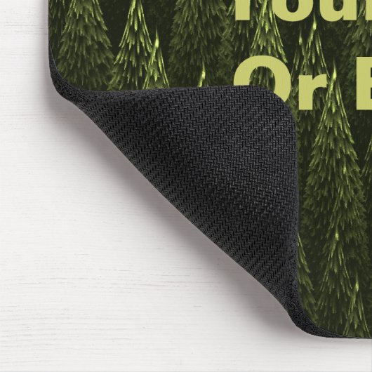 Fraktal Conifer Forest Mousepad (Ecke)