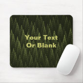 Fraktal Conifer Forest Mousepad (Mit Mouse)