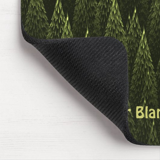 Fraktal Conifer Forest Mousepad (Ecke)