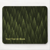 Fraktal Conifer Forest Mousepad (Vorne)