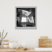 Fraktal Cube Poster (Küche)