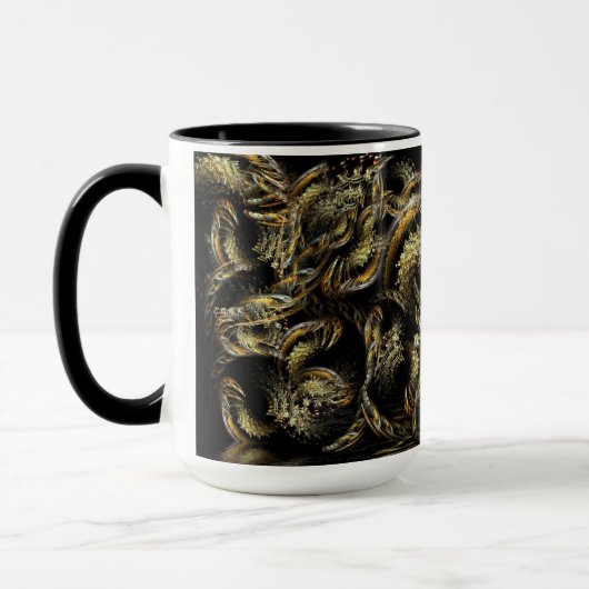 Fraktal Dark Art Scaliata Tasse (Links)
