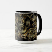 Fraktal Dark Art Scaliata Tasse (VorderseiteRechts)