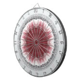 Fraktal Dart Board Dartscheibe (Vorderseite rechts)