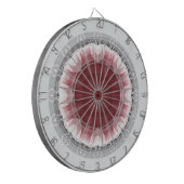 Fraktal Dart Board Dartscheibe (Vorderseite Links)