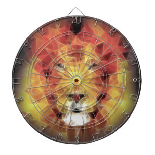 Fraktal Dartscheibe
