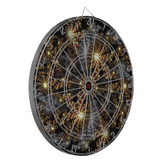 Fraktal Dartscheibe (Vorderseite Links)