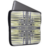 Fraktal der optischen Illusion Laptopschutzhülle (Vorne Rechts)