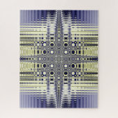 Fraktal der optischen Illusion Puzzle (Vertikal)