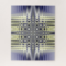 Fraktal der optischen Illusion Puzzle