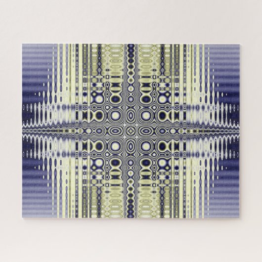 Fraktal der optischen Illusion Puzzle (Horizontal)