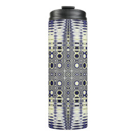 Fraktal der optischen Illusion Thermosbecher