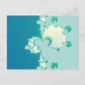 Fraktal der Pilze Postkarte (Vorderseite)