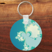 Fraktal der Pilze Schlüsselanhänger (Vorderseite)