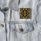 Fraktal Design der Lovebird-Federn Button (Beispiel)