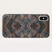 Fraktal Design Fasanenfresser Case-Mate iPhone Hülle (Rückseite (Horizontal))