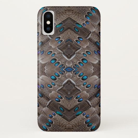 Fraktal Design Fasanenfresser Case-Mate iPhone Hülle (Rückseite)