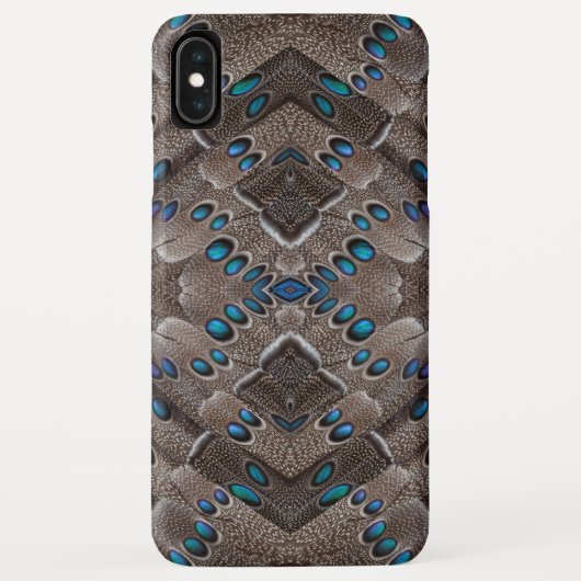 Fraktal Design Fasanenfresser Case-Mate iPhone Hülle (Rückseite)