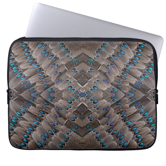 Fraktal Design Fasanenfresser Laptopschutzhülle (Vorderseite)