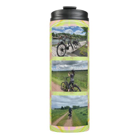 Fraktal Design Fotovorlage Thermal Tumbler Thermosbecher (Vorderseite)