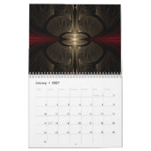 Fraktal Design Kalender (Jan 2027)