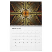 Fraktal Design Kalender (Feb 2027)